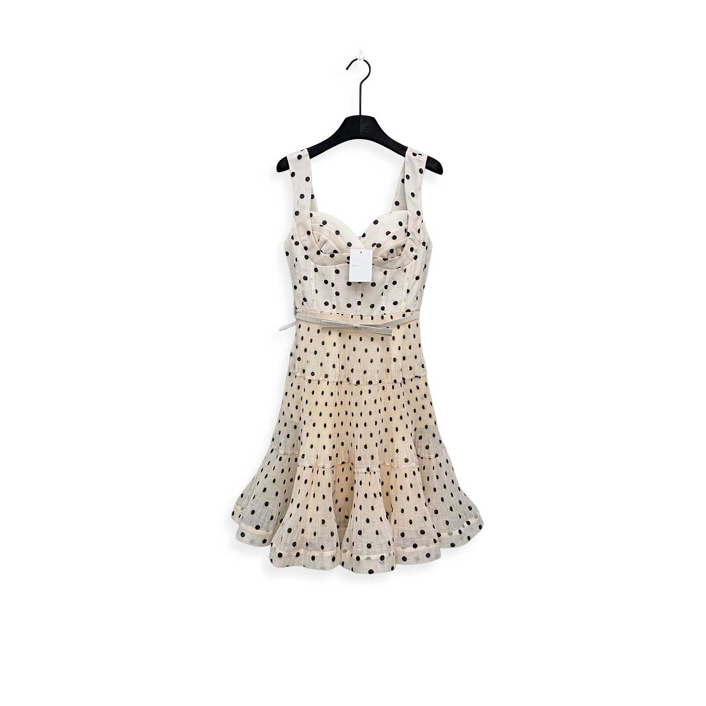 ZIMMERMANN POLKA DOT TIERED DRESS 